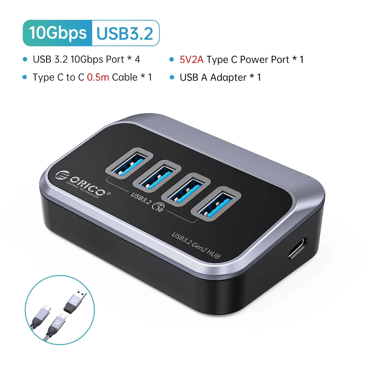 NovaGrid™ CommandHub X 10Gbps USB-C SuperSpeed Hub