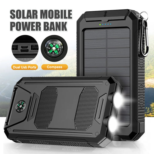 NovaGrid™ TrailPack 10000mAh Solar Power Bank