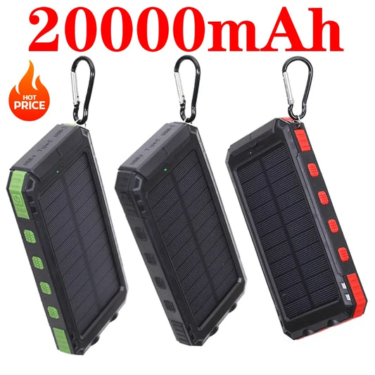 NovaGrid™ SolarVault 20000mAh Portable Charger